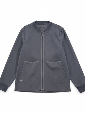 Figs Heather Gray Technical Collection Top